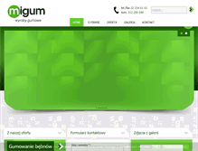 Tablet Screenshot of migum.com.pl